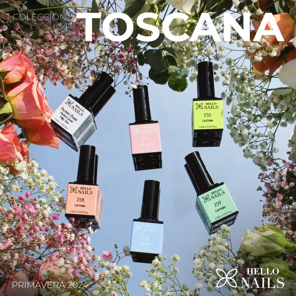 Selección de esmaltes de la colección de temporada