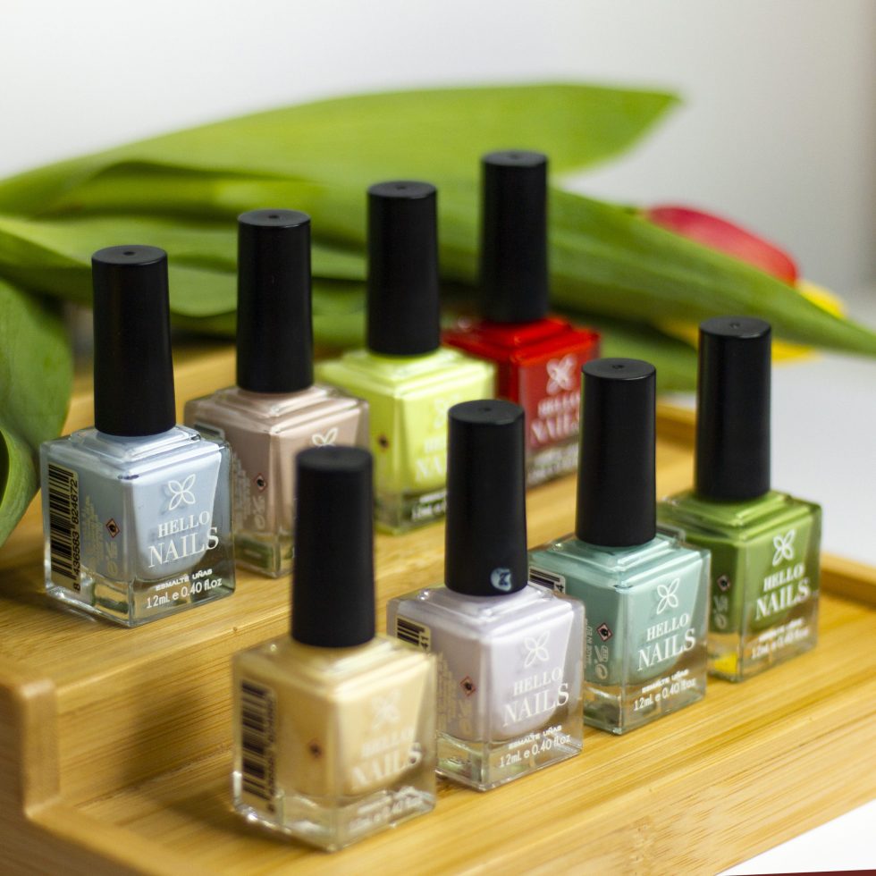 Colección clásica de esmaltes del salón